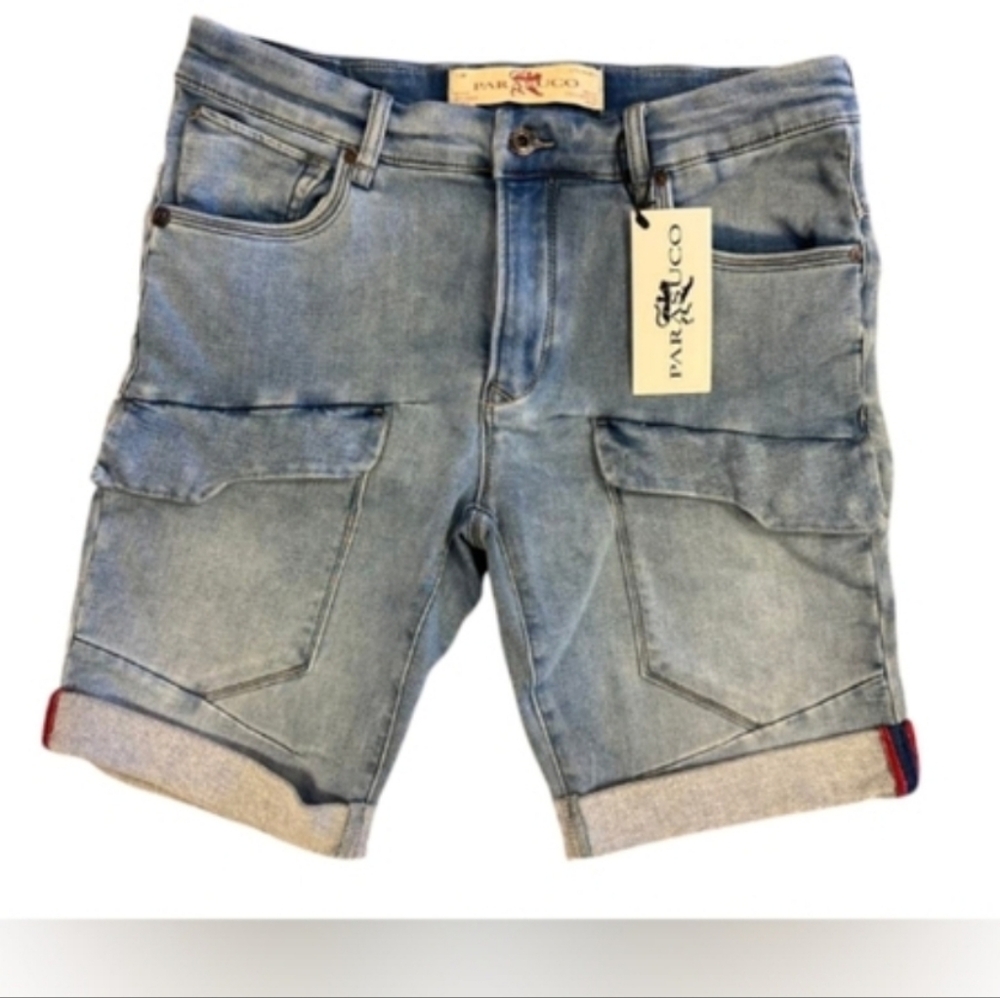 Parasuco Men's Blue Jean Shorts